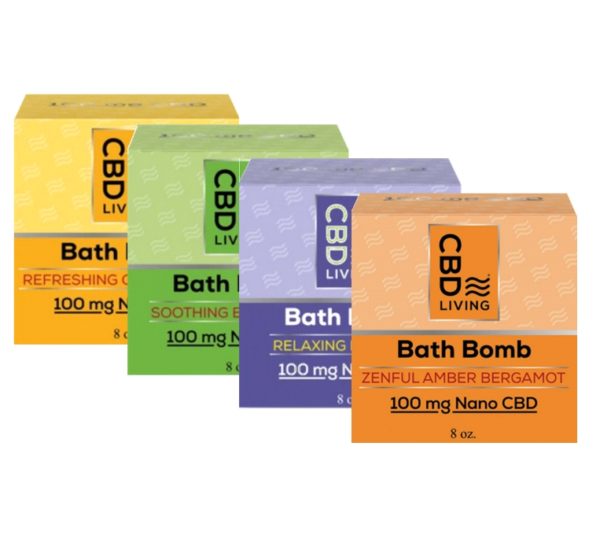 CBD Living Bath Bombs