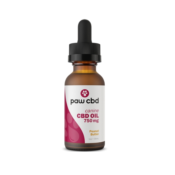 CBD Oil Tincture for Dogs 750mg peanut butter