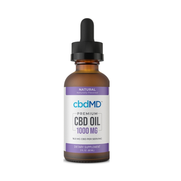 Oil Tincture 1000mg Natural 60ml